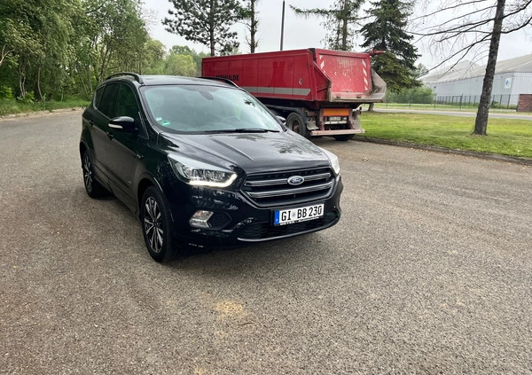 Ford Kuga cena 79900 przebieg: 97000, rok produkcji 2018 z Nysa małe 781